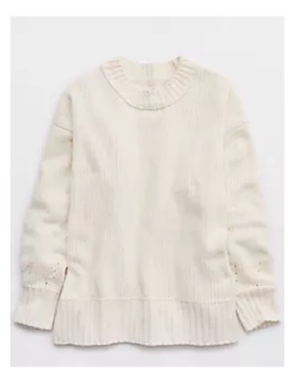 Aerie Like Candy Crew Sweater